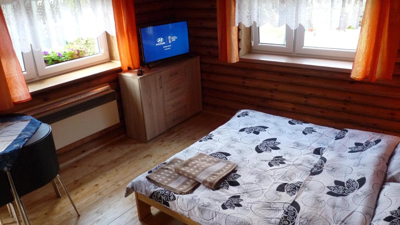 Domek W Ogrodzie Mrągowo Buitenkant foto