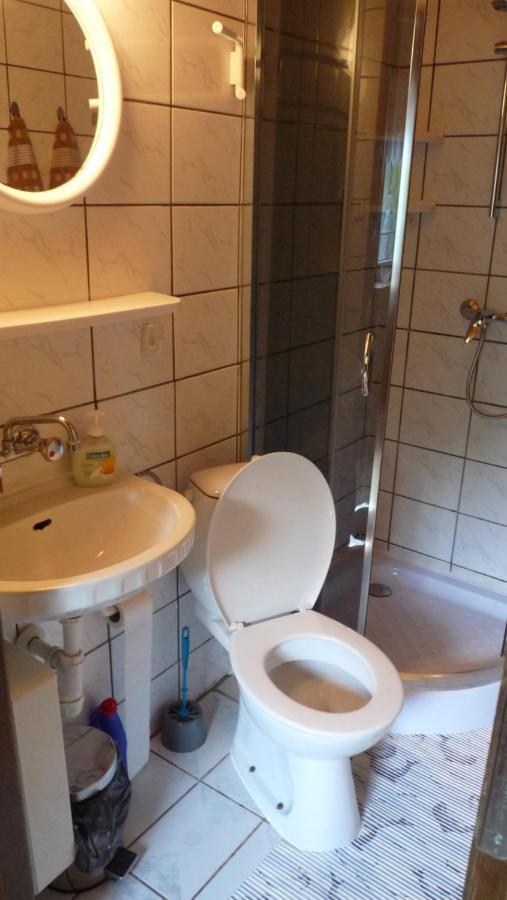 Domek W Ogrodzie Mrągowo Buitenkant foto
